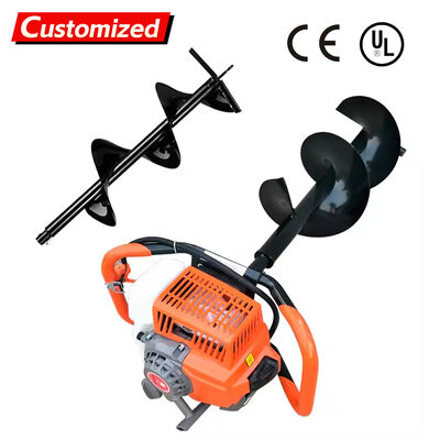 Ein guter Preis. Benzinbetriebene tragbare Erdbohrer - Multifunktionaler Erdbohrer für Baumpflanzung und Bergbau Online