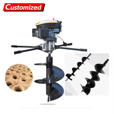 Ein guter Preis. Portable Auger Boring Machine mit luftgekühltem 2-Takt-Motor für vielseitige Erd- und Eisbohrungen Online