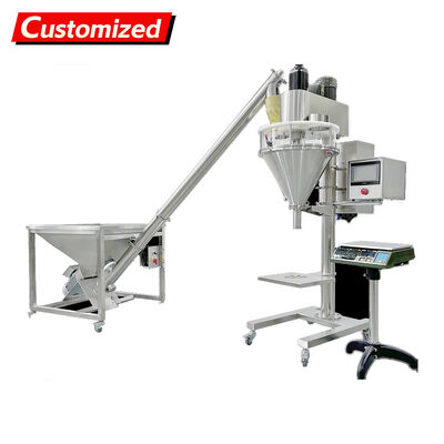 Ein guter Preis. Maßgeschneiderte 304 Edelstahl-halbautomatische Pulverfüllmaschine mit einer Genauigkeit von ≤ ± 1% und einer Geschwindigkeit von 300-800 Beuteln/Stunde Online